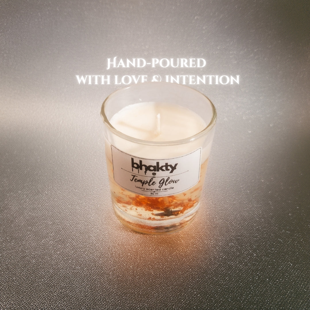 Temple Glow. Scented Candle