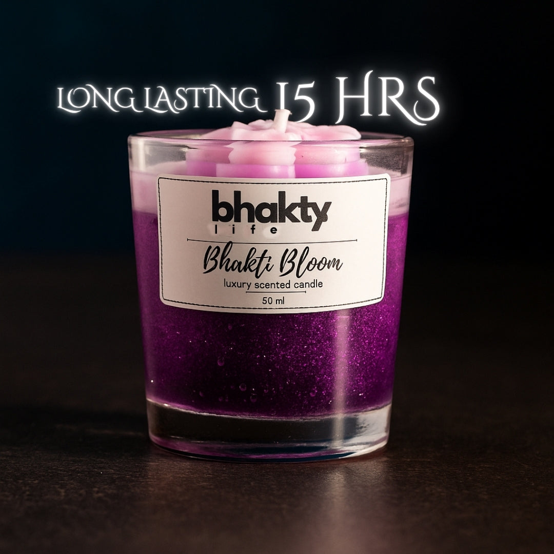 Bhakti Bloom. Scented Candle