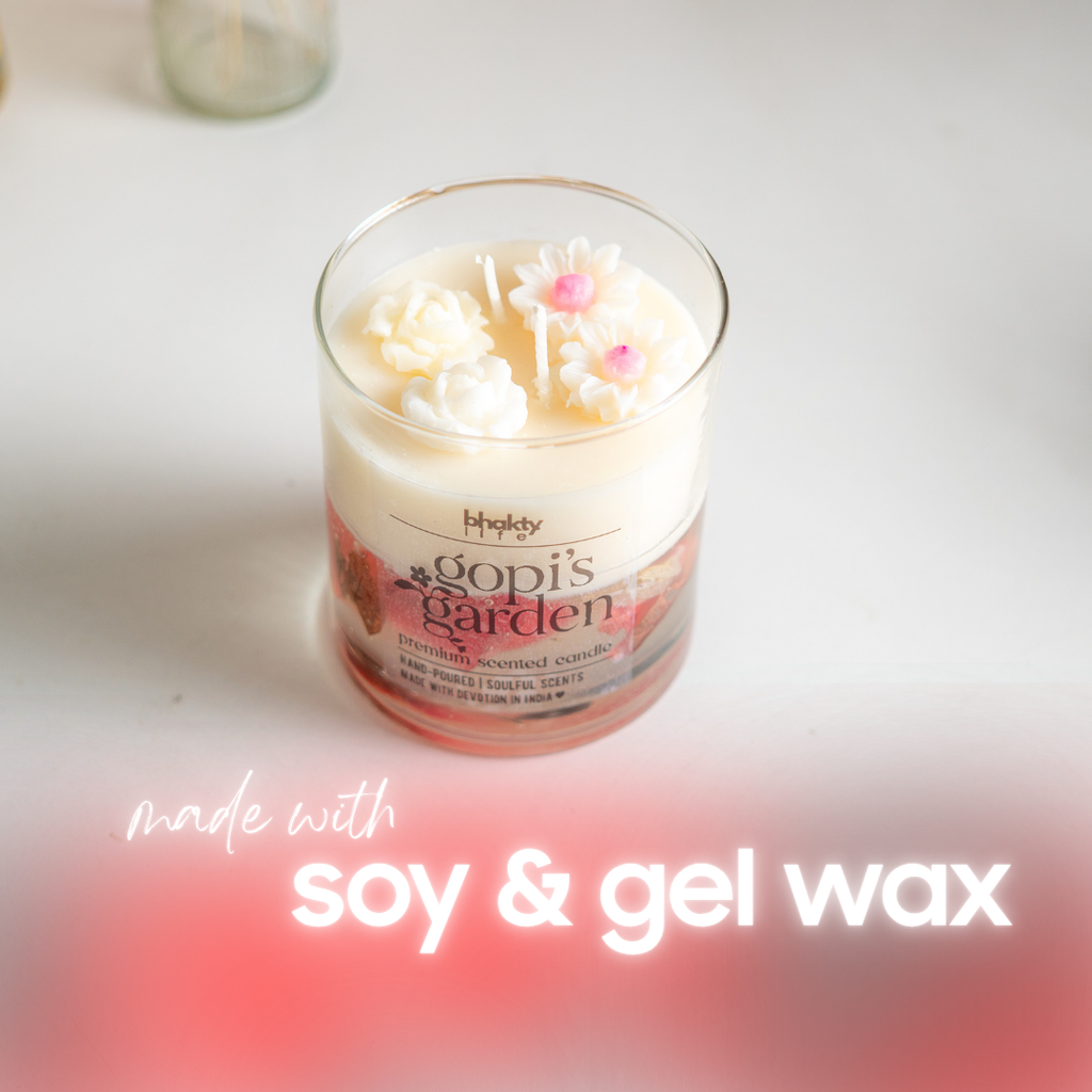 Gopi's Garden. Scented Candle