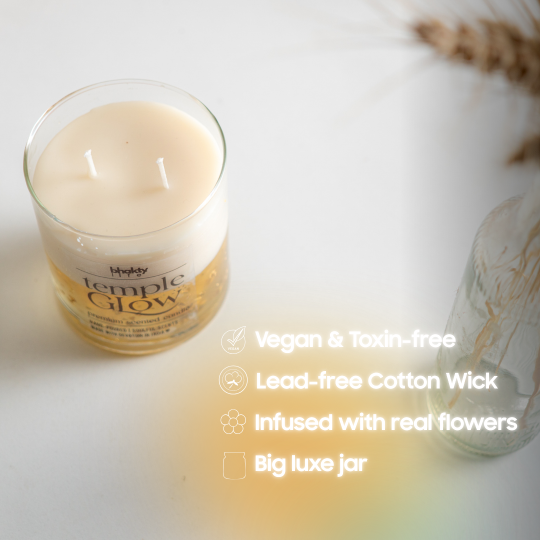 Temple Glow. Scented Candle