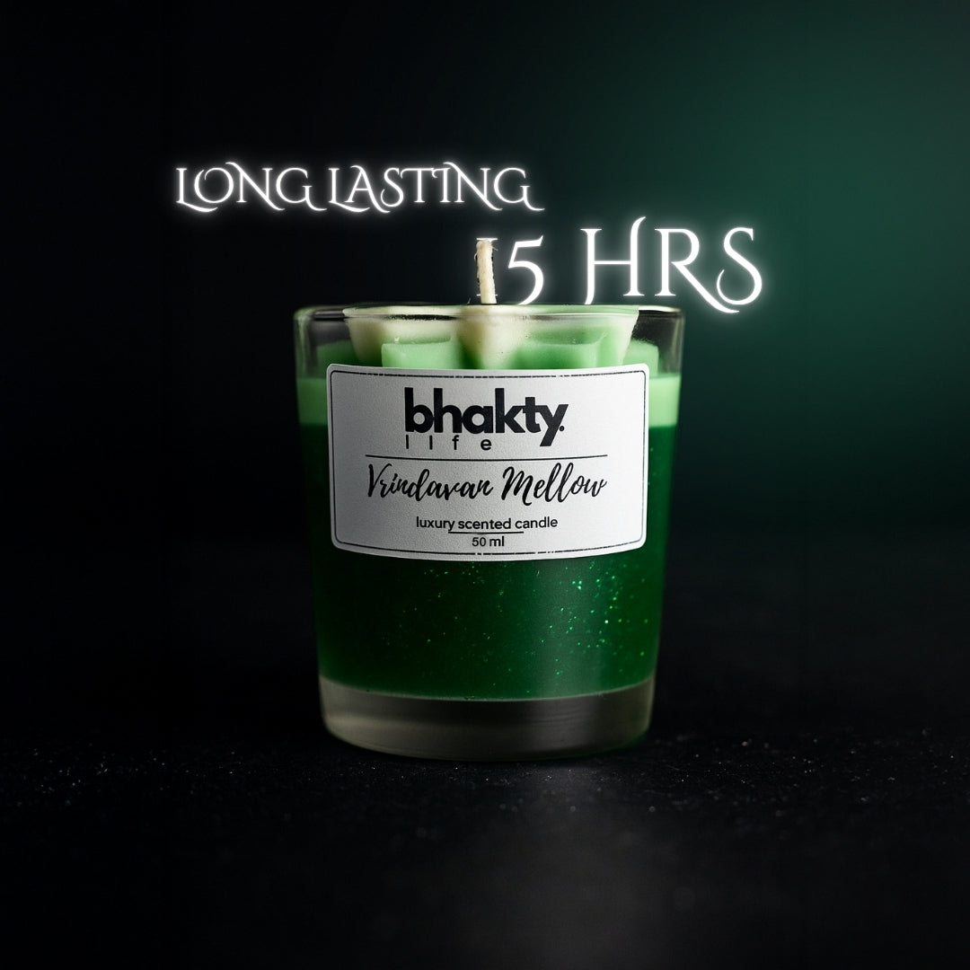 Vrindavan Mellow. Scented Candle