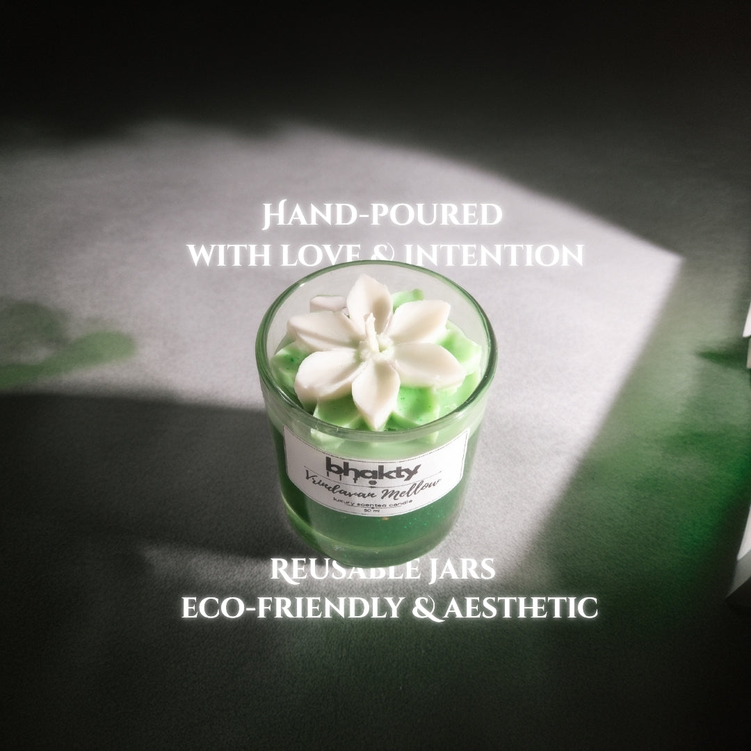 Vrindavan Mellow. Scented Candle