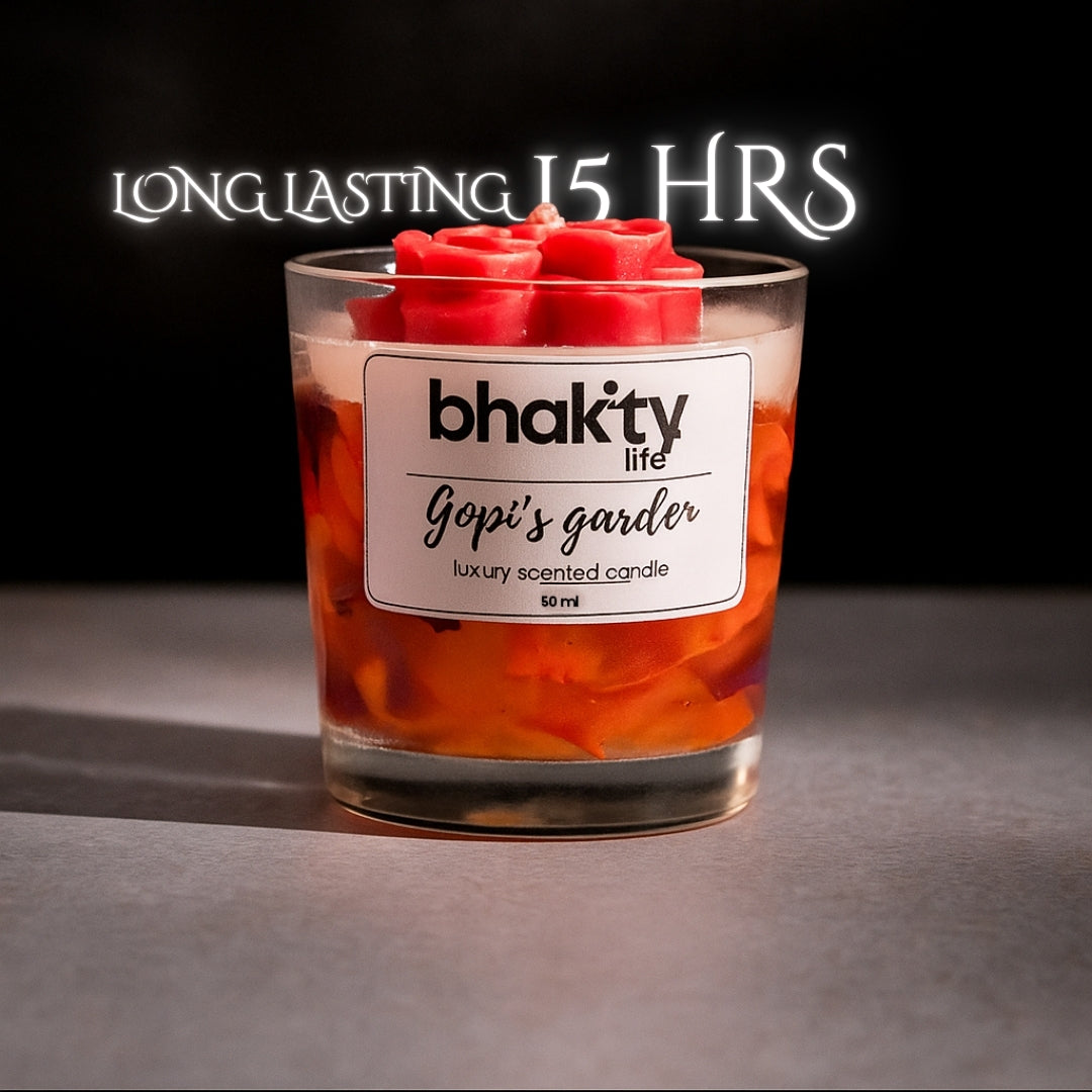 Gopi's Garden. Scented Candle
