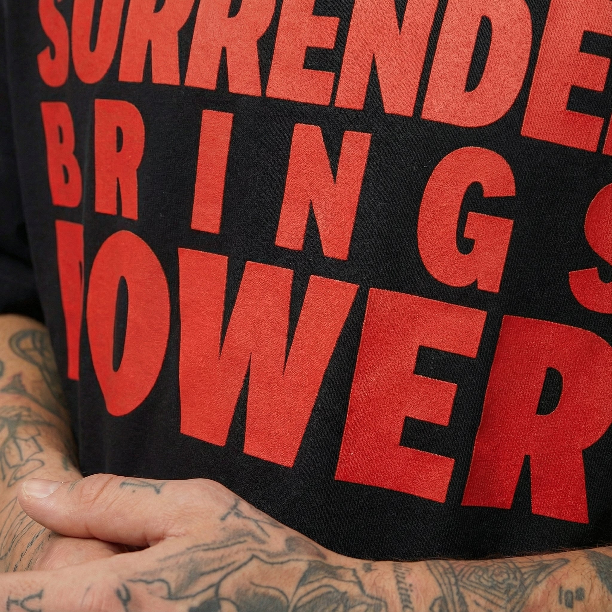 surrender.