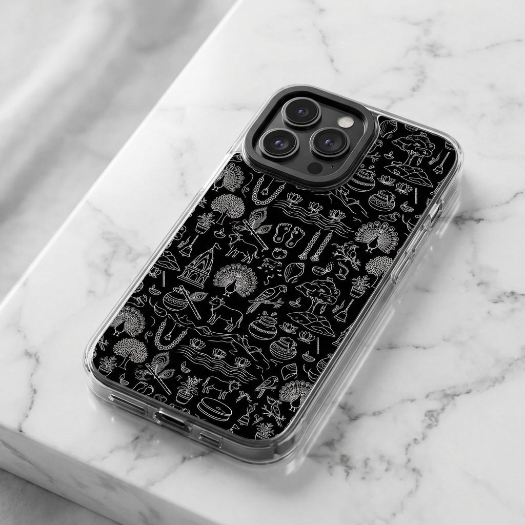 Vrindavan. Hard Clear Case bhakty.store