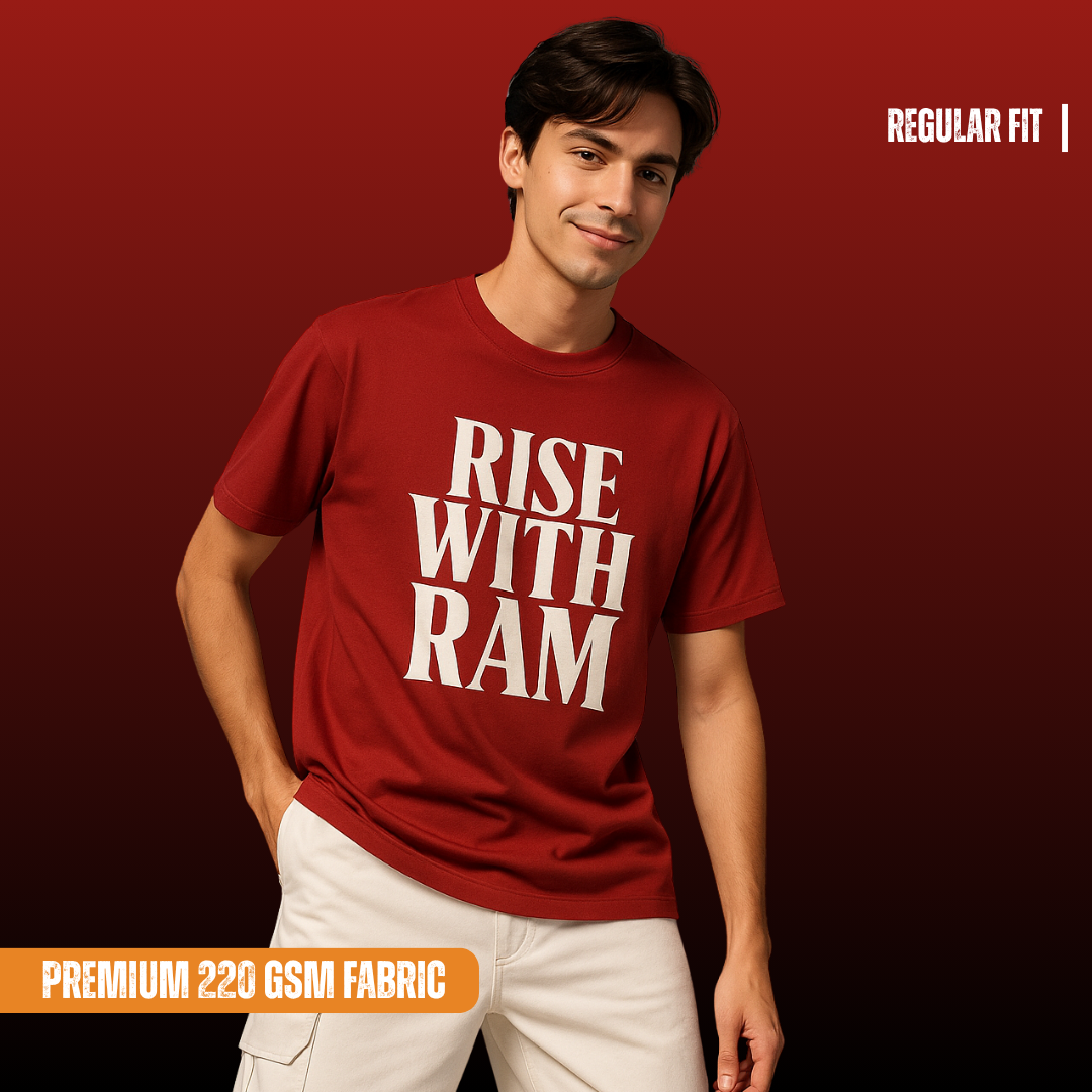 rise with ram. regular fit